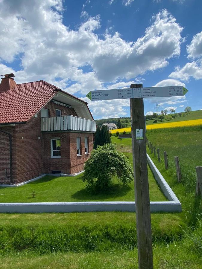 Ferienwohnung Naturblick Schonhagen  Bagian luar foto